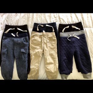 Set of 6 Toddler Boys’ Pants